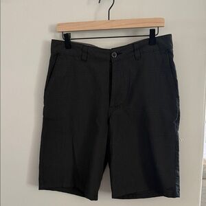 O'Neill Men's Dark Gray Flat Front Shorts